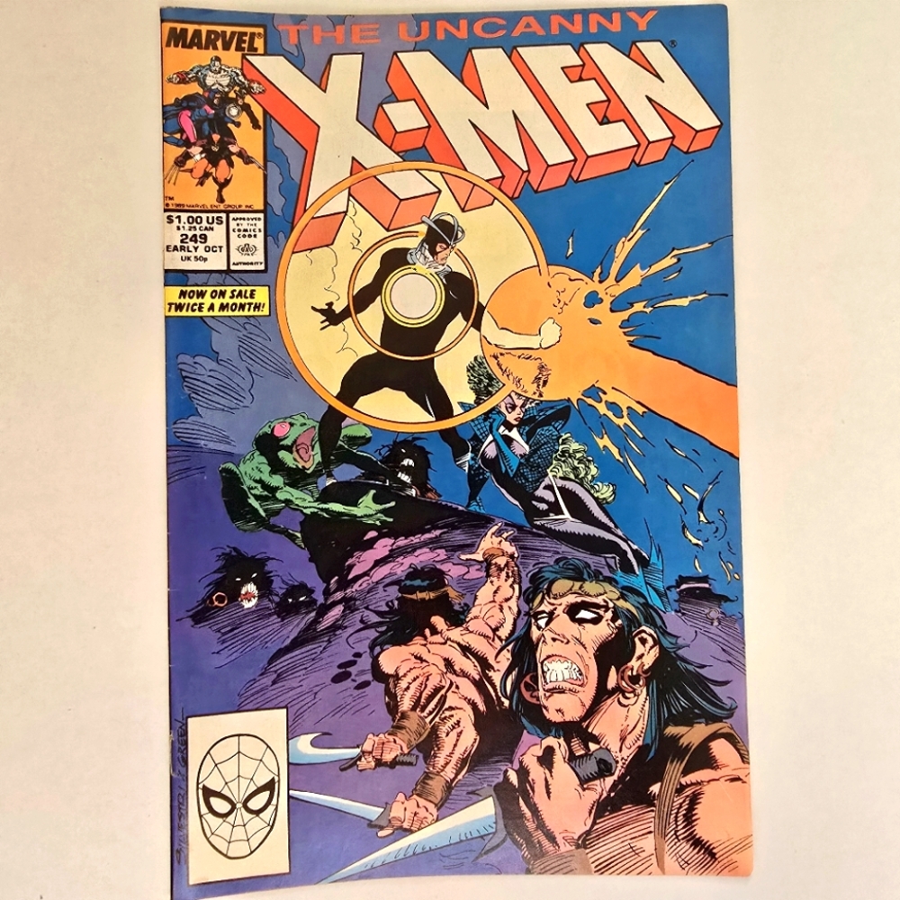 The Uncanny X-Men #249 Vintage comic book Marvel